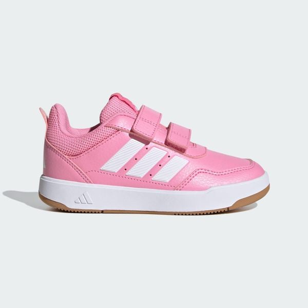 Buty Tensaur Sport 3.0 CF K. Białe obuwie sportowe Adidas, z gumy, bez zapięcia, na jogę i pilates. Za 169.00 zł.