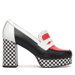 Półbuty Fly London. Czółenka Fly London, bez wzorów, bez obcasa, na obcasie, bez zapięcia. Za 800.99 zł.