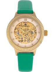 Empress Zegarek automatyczny "Alice" w kolorze złoto-zielonym rozmiar: onesize. Zielone, analogowe zegarki Empress, ze stali. Za 543.99 zł.