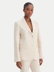 Weekend Max Mara Marynarka Uva 2615041061 Écru Slim Fit. Marynarki i żakiety Weekend Max Mara, bez wzorów, z syntetyku. Za 1,489.00 zł.