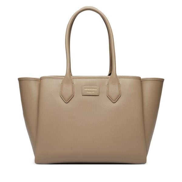 Torebka Emporio Armani. Brązowe torebki klasyczne Emporio Armani, bez wzorów, bez dodatków. Za 1,078.99 zł.