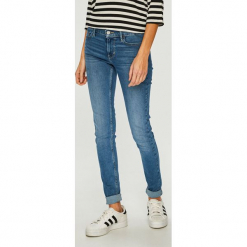 Levi's - Jeansy 710. Niebieskie jeansy Levi's®, s, bez wzorów. W wyprzedaży za 279.90 zł.