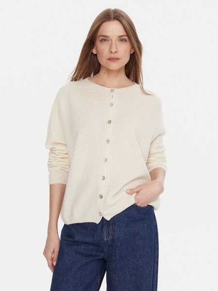 Kontatto Kardigan 3M0978C Écru Relaxed Fit. Kardigany Kontatto, m, bez wzorów, z wełny. Za 469.99 zł.