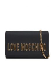 LOVE MOSCHINO Torebka JC4103PP1NKD0000 Czarny. Czarne torebki klasyczne Love Moschino, bez wzorów, ze skóry, bez dodatków. Za 729.99 zł.