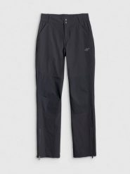 4F Spodnie trekkingowe szybkoschnące damskie - czarne L. Czarne spodnie sportowe 4f, l, bez wzorów, z materiału. Za 299.99 zł.
