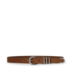 Pasek LAUREN RALPH LAUREN. Brązowe paski Lauren Ralph Lauren, bez wzorów. Za 469.99 zł.