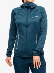 Bluza polarowa damska Vaude Tekoa Fleece Jacket II. Niebieskie bluzy Vaude, m, bez wzorów, z elastanu, bez kaptura. Za 429.25 zł.