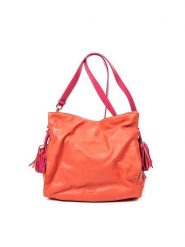 Loewe Skórzana torebka w kolorze czerwonym - 27 x 26 x 14 cm rozmiar: onesize. Czerwone torby na ramię Loewe, bez wzorów, z materiału, na ramię, bez dodatków. Za 2,696.99 zł.