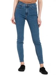 Wrangler Dżinsy - Skinny fit - w kolorze niebieskim rozmiar: W29/L32. Niebieskie jeansy Wrangler, l, z aplikacjami, z podwyższonym stanem. Za 118.56 zł.