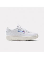 Reebok Skórzane sneakersy "Club C Double" w kolorze białym rozmiar: 40. Białe trampki Reebok, bez wzorów, bez zapięcia. Za 294.97 zł.