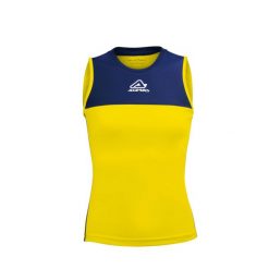 Damski tank top Acerbis Vicky. Niebieskie topy ACERBIS, bez wzorów, bez kołnierzyka, bez ramiączek. Za 130.00 zł.
