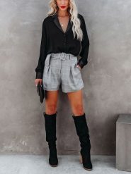 LA Angels Bluzka w kolorze czarnym rozmiar: XL. Czarne bluzki LA Angels, xl, bez wzorów, bez kołnierzyka, bez ramiączek. Za 130.99 zł.