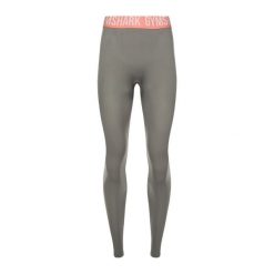 Legginsy treningowe damskie Gymshark Fit. Szare legginsy Gymshark, l, bez wzorów. Za 96.99 zł.