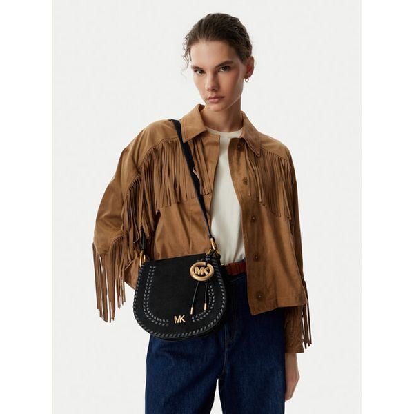 Torebka MICHAEL Michael Kors. Czarne listonoszki MICHAEL Michael Kors, bez wzorów, bez dodatków. Za 1,329.00 zł.