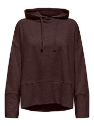 JDY Bluza "Mesa" w kolorze brązowym rozmiar: XS. Brązowe bluzy JDY, xs, bez wzorów, z kapturem. Za 139.95 zł.