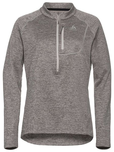 Odlo Bluza polarowa "Tencia" w kolorze szarym rozmiar: S. Szare bluzy Odlo, s, bez wzorów, z polaru, bez kaptura. Za 161.73 zł.