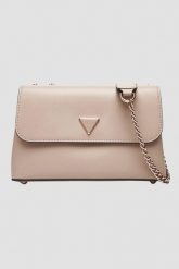 GUESS Torebka damska w kolorze taupe Daryna. Brązowe kopertówki Guess, z aplikacjami, ze skóry ekologicznej, duże, bez dodatków. W wyprzedaży za 457.49 zł.