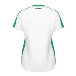 T-Shirt damski TIE-BREAK. Białe t-shirty Head, xl, bez wzorów, bez kołnierzyka, bez ramiączek. W wyprzedaży za 182.00 zł.