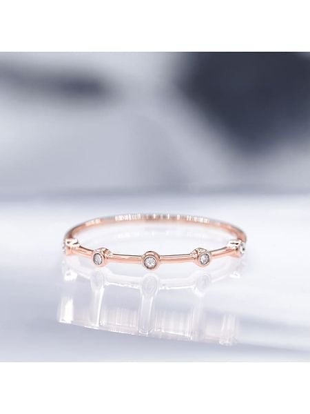 CARATELLI Złoty pierścionek z diamentami rozmiar: 52. Żółte pierścionki CARATELLI, z diamentem, złote. Za 460.12 zł.