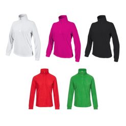 Bluza polarowa damska CMP. Niebieskie bluzy CMP, bez wzorów, z polaru, bez kaptura. Za 119.99 zł.