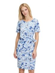 CARTOON Sukienka w kolorze błękitnym rozmiar: 34. Niebieskie sukienki Cartoon, na co dzień, bez wzorów, bez kołnierzyka, bez ramiączek, midi, proste. Za 126.99 zł.