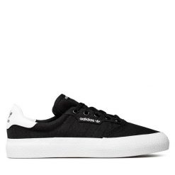 Tenisówki adidas. Czarne trampki Adidas, bez wzorów, bez zapięcia. Za 239.99 zł.