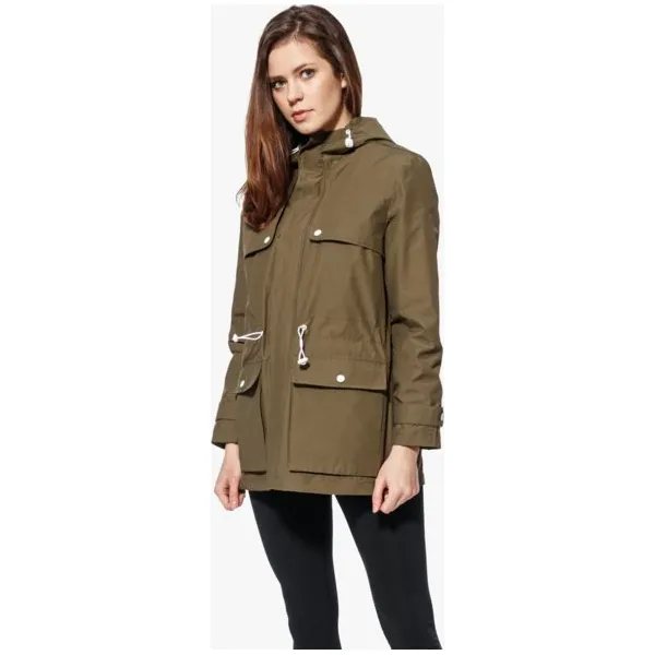 Feewear Kurtka Monica , khaki, rozmiar M. Brązowe kurtki Feewear, m, bez wzorów, z bawełny, bez kaptura. W wyprzedaży za 103.99 zł.