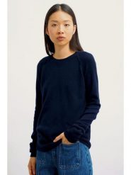 AUTHENTIC CASHMERE Kaszmirowy sweter "Etret" w kolorze granatowym rozmiar: XL. Niebieskie swetry AUTHENTIC CASHMERE, xl, bez wzorów, z kaszmiru, bez ramiączek. Za 361.99 zł.