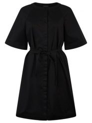 APART Sukienka w kolorze czarnym rozmiar: 44/46. Czarne sukienki Apart, bez wzorów, z tkaniny, bez kołnierzyka, bez ramiączek, mini. Za 329.95 zł.