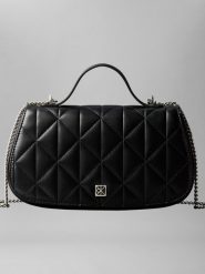Calvin Klein torba na ramię Kobiety Sztuczna skóra czarny, ONE SIZE. Czarne torby na ramię Calvin Klein, bez wzorów, ze skóry, na ramię, pikowane, bez dodatków. Za 379.95 zł.