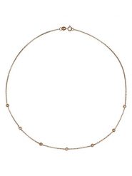 DIAMANTA Złoty naszyjnik z diamentami - dł 40 cm rozmiar: onesize. Żółte naszyjniki DIAMANTA, z diamentem, złote. Za 2,253.99 zł.