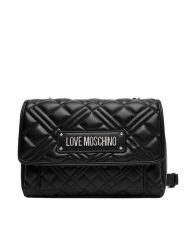 LOVE MOSCHINO Torebka JC4109PP0NLA000B Czarny. Czarne torebki klasyczne Love Moschino, bez wzorów, ze skóry, bez dodatków. Za 1,019.00 zł.