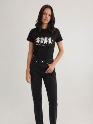 MAVI Koszulka w kolorze czarnym rozmiar: XL. Czarne bluzki Mavi, xl, bez wzorów, z bawełny, bez kołnierzyka, bez ramiączek. Za 51.95 zł.