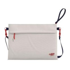 Torba Na Ramię Cabin Zero Classic Sacoche. Białe torby na ramię CABINZERO, bez wzorów, z materiału, eleganckie, na ramię, bez dodatków. Za 113.00 zł.