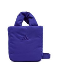 Adidas Torebka Must Haves Puffy Small JZ4424 Niebieski. Niebieskie torebki klasyczne Adidas, bez wzorów, z materiału, bez dodatków. Za 99.99 zł.