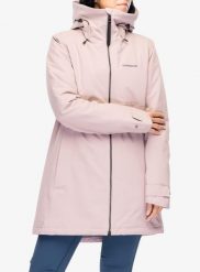 Płaszcz ocieplany damski Didriksons Helle Parka 5. Czerwone płaszcze Didriksons, m, bez wzorów, z materiału, bez kaptura. Za 604.99 zł.
