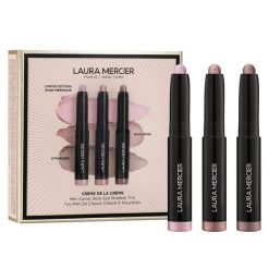 Laura Mercier Crème de la Crème – Zestaw trzech mini cieni do powiek Caviar Stick Cienie do powiek 1 ct 1 szt. Palety cieni Laura Mercier. Za 129.00 zł.