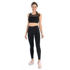 Legginsy na fitness damskie Teyli Classico. Czarne legginsy Teyli, xs, bez wzorów, z bawełny. Za 89.99 zł.