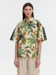 Adidas Koszula FARM Premium JD6280 Zielony Loose Fit. Zielone koszule Adidas, l, bez wzorów, z syntetyku, bez kołnierzyka, bez ramiączek. Za 259.99 zł.