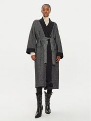 ViCOLO Płaszcz przejściowy 22007S Czarny Regular Fit. Czarne płaszcze ViCOLO, s, bez wzorów, z syntetyku, bez kaptura. Za 419.99 zł.