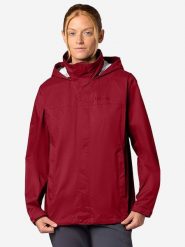 Marmot Kurtka przeciwdeszczowa "PreCip Evo" w kolorze czerwonym rozmiar: M. Czerwone kurtki sportowe Marmot, m, bez wzorów, z materiału, bez kaptura, outdoorowe. Za 275.40 zł.
