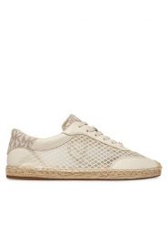 MICHAEL Michael Kors Espadryle Ollie 43S6SCFS2D Beżowy. Brązowe espadryle MICHAEL Michael Kors, bez wzorów, ze skóry, bez obcasa, bez zapięcia. Za 511.99 zł.