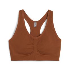 Stanik sportowy damski Puma. Brązowe bielizna sportowa Puma, s, bez wzorów, z syntetyku. Za 290.00 zł.