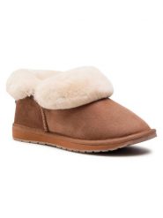 EMU Australia Śniegowce Platino Mintaro WP11850 Brązowy. Brązowe trapery i śniegowce EMU Australia, ze skóry. Za 403.99 zł.