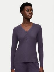 Triumph Koszulka piżamowa Mix&Match 10225031 Granatowy Regular Fit. Niebieskie koszule nocne Triumph, bez wzorów, z syntetyku, bez ramiączek. Za 149.99 zł.