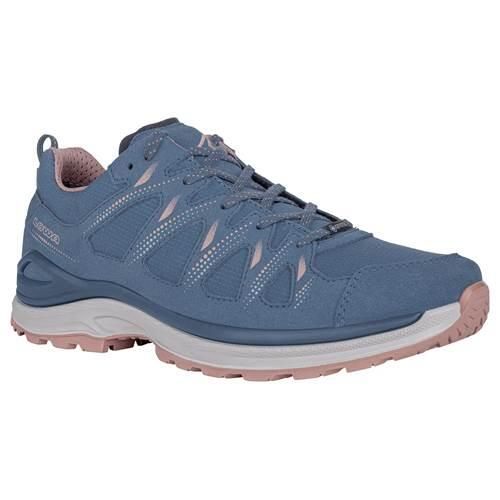 Buty trekkingowe damskie Lowa Innox Evo Ii Gtx. Niebieskie trekkingi Lowa, z materiału. Za 798.00 zł.
