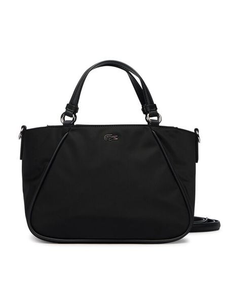 Lacoste Torebka NF5237DJ Czarny. Czarne torebki klasyczne Lacoste, bez wzorów, ze skóry, bez dodatków. Za 594.99 zł.