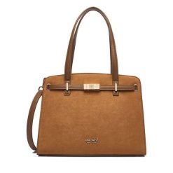 Torebka Nine West. Brązowe torebki klasyczne Nine West, bez wzorów, bez dodatków. Za 279.99 zł.