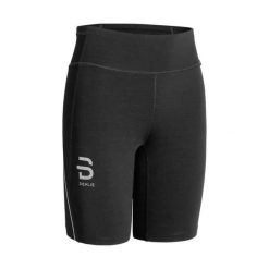 Damskie legginsy Daehlie Sportswear Tech 7,5 ". Czarne legginsy DAEHLIE, m, bez wzorów, z elastanu, z podwyższonym stanem. Za 508.50 zł.