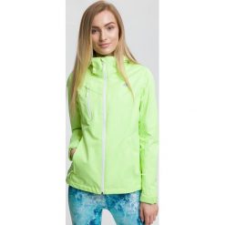 Kurtka miejska damska KUD010 - żółty neon. Kurtki sportowe marki 4f. W wyprzedaży za 199.99 zł.